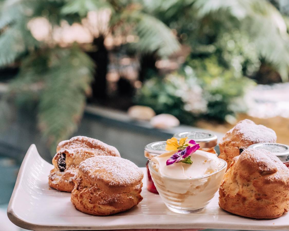Sanderson London Ngoại thất bức ảnh Scones with jam and clotted cream
